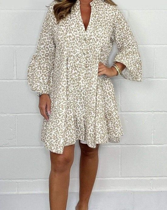 Leopard print dress Leopard print dress