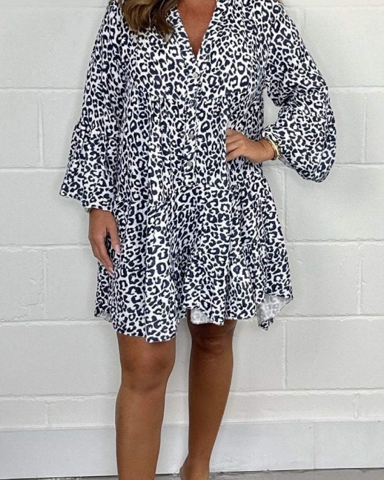 Leopard print dress Leopard print dress