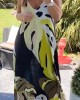 Casual V-neck Printed Long Dress Casual V-neck Printed Long Dress