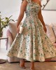 One Shoulder Printed Dress One Shoulder Printed Dress