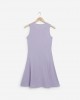 Nuon Lilac Corduroy Textured Midi Dress Nuon Lilac Corduroy Textured Midi Dress