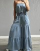 Simple and Comfortable Denim Jumpsuit Simple and Comfortable Denim Jumpsuit