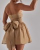 Strapless sequin skirt-MINI DRESS Strapless sequin skirt-MINI DRESS