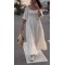 Casual Round Neck Hollow Dress