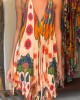 Resort Style Deep V-neck Backless Printed Dress Resort Style Deep V-neck Backless Printed Dress
