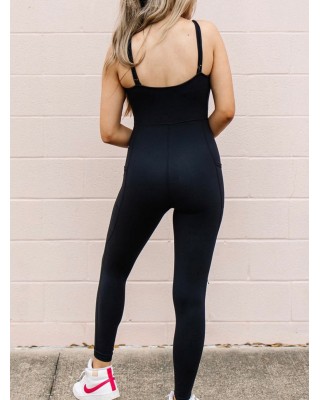 Black Everything Jumpsuit