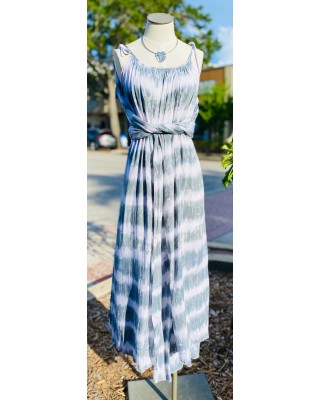 Athena Dress in Fog