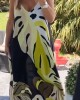 Casual V-neck Printed Long Dress Casual V-neck Printed Long Dress