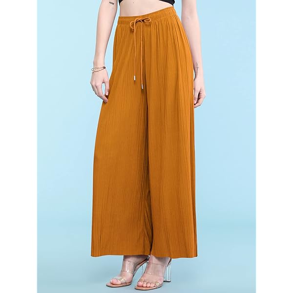 Lock and Love Womens Pleated Wide Leg Palazzo Maxi Pants with Drawstring or Elastic Band Elastic Band Small Wb1795_desert Lock and Love Womens Pleated Wide Leg Palazzo Maxi Pants with Drawstring or Elastic Band Elastic Band Small Wb1795_desert