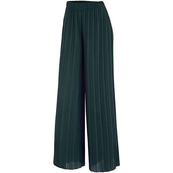 Lock and Love Womens Pleated Wide Leg Palazzo Maxi Pants with Drawstring or Elastic Band Elastic Band Small Wb1795_desert Lock and Love Womens Pleated Wide Leg Palazzo Maxi Pants with Drawstring or Elastic Band Elastic Band Small Wb1795_desert