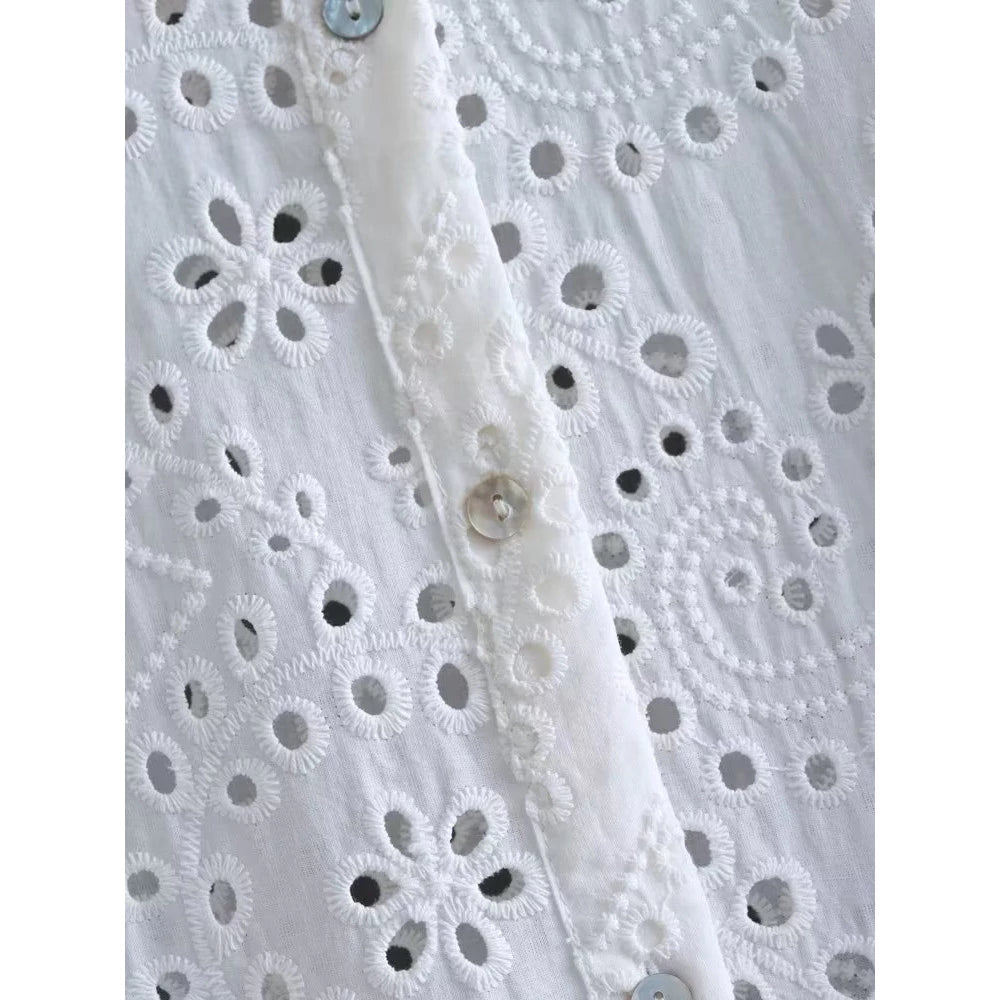 Katherine Eyelet Dress