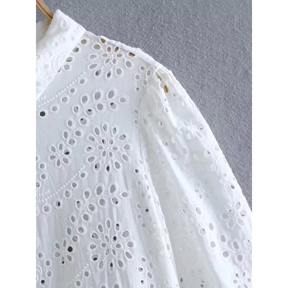 Katherine Eyelet Dress